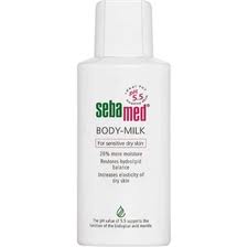 รูปภาพของ Sebamed Body-Milk For Sensitive Dry Skin 200ml.  ซีบาเมด บอดี้มิลค์ โลชั่นน้ำนม